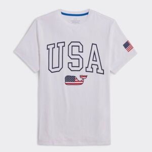 Vineyard Vines USA Whale Short-Sleeve  Performance Tee size Small NWT with tag